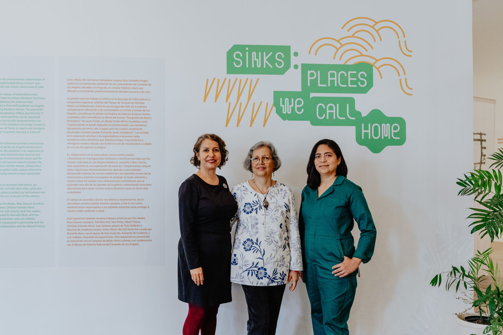 Marvella Muro, Beatriz Jaramillo and Maru García